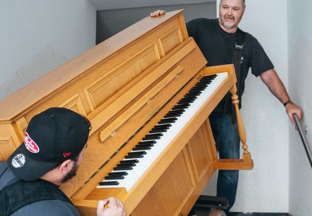 Flytta piano